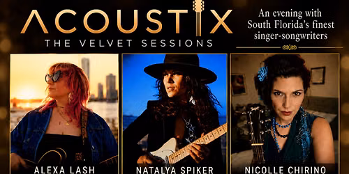 ACOUSTIX presents THE VELVET SESSIONS \u2014 Live at Savage Labs