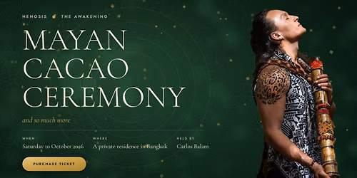 Mayan Cacao Ceremony with Carlos Balam