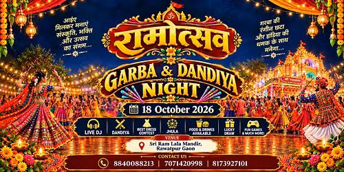 Ramostav - Garba and dandiya night 2026