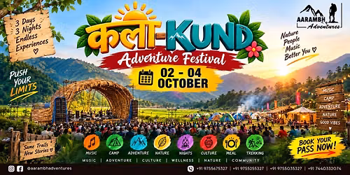KALAKUND Camping & Music Festival | Adventure \u2022 Trekking \u2022 Art \u2022 Culture \u2022 Wellness