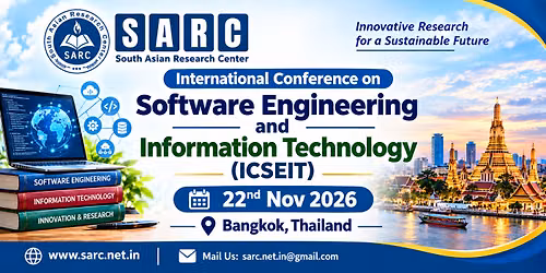 International Conference on Software Engineering and Information Technology