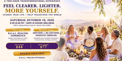 Safe In Sound Presents: JUDY JEWETT- CHANGE YOUR LIFE. HELP TRANSFORM THE WORLD.