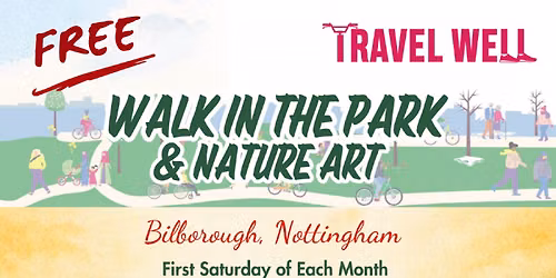 Walk in the Park & Nature Art \u2013 Free Monthly Sessions for Nottingham Parents