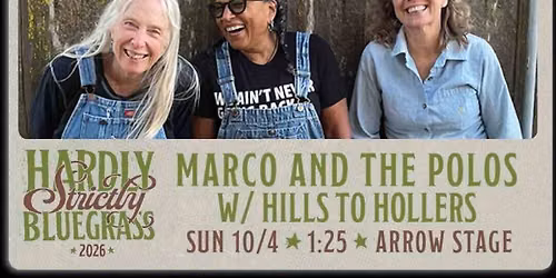 Marco and The Polos With Hills to Hollers at Hardly Strictly Bluegrass