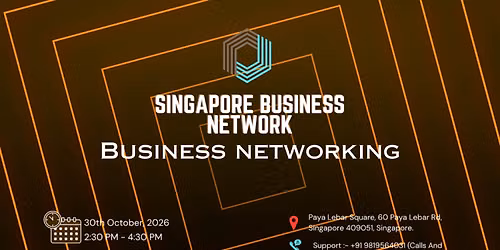 SINGAPORE BUSINESS NETWORK 2026