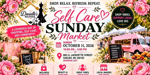 Self Care Sunday Market Event