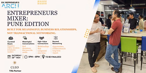 Entrepreneur's Mixer (Pune)