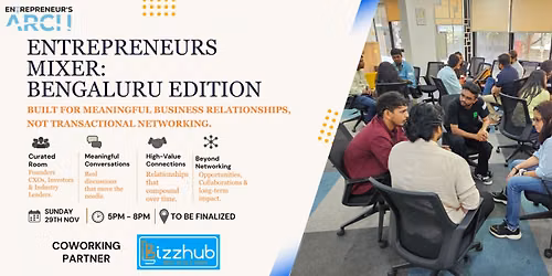 Entrepreneur's Mixer (Bengaluru)
