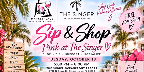 Sip & Shop Marketplace at Singer Island