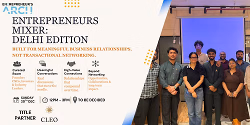 Entrepreneur's Mixer (Delhi)