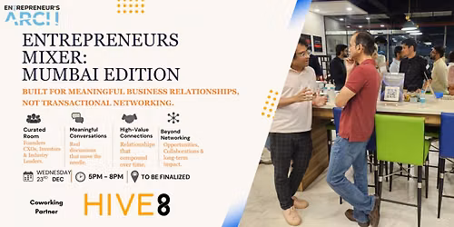 Entrepreneur's Mixer (Mumbai)