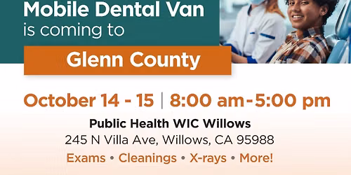 Glenn County Mobile Dental Van Event
