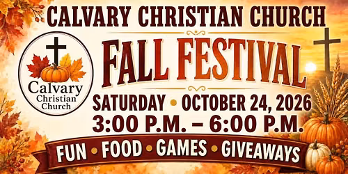 2026 Annual Fall Festival