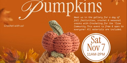 Hooked on Pumpkins Crochet Workshop