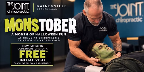 Gainesville Goes MONSTOBER: Halloween Fun All October at The Joint Chiropractic