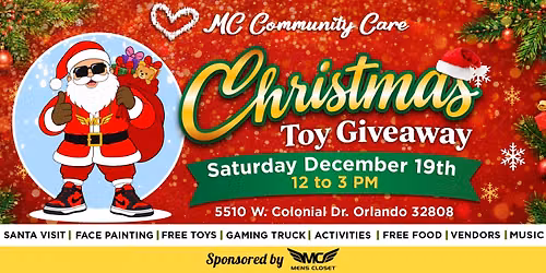 MC Community Care Annual Christmas Toy Giveaway