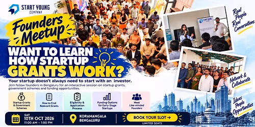 Startup grants and growth meetup