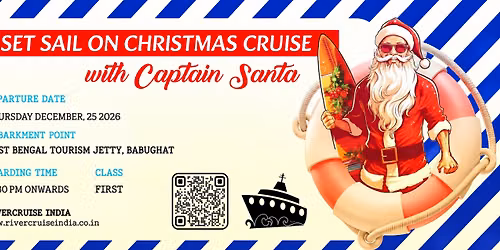 CHRISTMAS DAY SPECIAL LUNCH CRUISE ON GANGES 2026