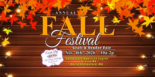 Fall Festival Annual Craft & Vendor Fair