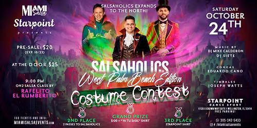 Salsaholics: West Palm Beach HALLOWEEN Edition at Starpoint!