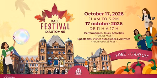 Queen's Park Fall Festival 2026