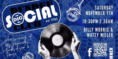 Dundee Social Club | Billy Morris & Matty Miller