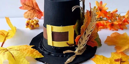 Pilgrim Hat; A Thanksgiving Family Art Workshop