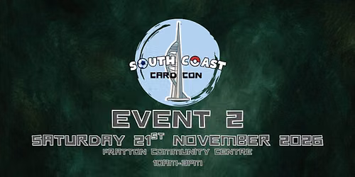 South Coast Card Con - Event 2