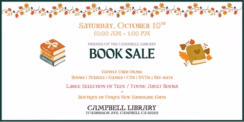 Friends of the Campbell Library Book Sale