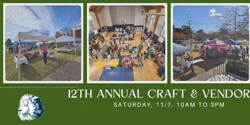 12th Annual Craft & Vendor Fair