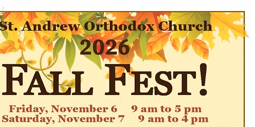 Fall Fest 2026!