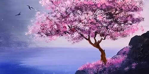 "Cherry on the Rocks" Paint & Sip