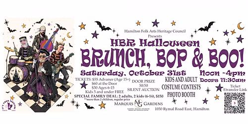 BRUNCH, BOP AND BOO! Halloween Fundraiser
