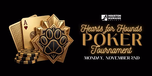 Hearts for Hounds Poker Tournament 