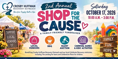 2nd Annual Shop for the Cause \u2013 Vendor Market & Community Fundraiser