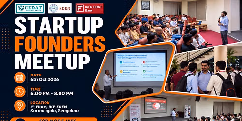 Startup Founders Meetup by CEDAT