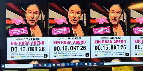 Ein ROSA Abend mit Gerald Eschenauer