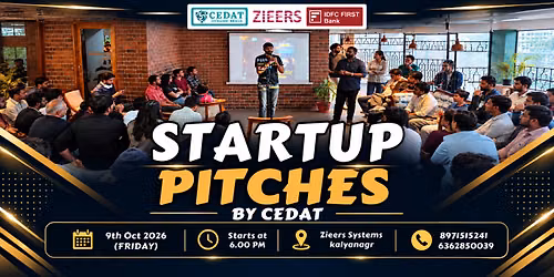 Startup Pitches by CEDAT