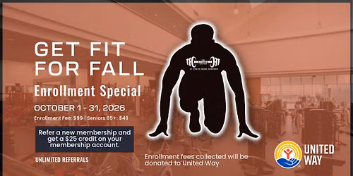 GET FIT FOR FALL & GIVE BACK | THE FITNESS CENTER AT SOUTH HARBOUR