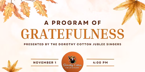 Dorothy Cotton Jubilee Singers