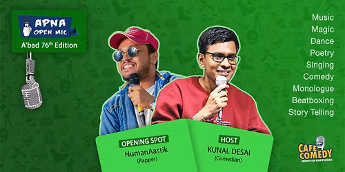 Apna Open Mic - Ahmedabad - 76th Edition