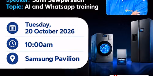 AI & Whatsapp Workshop at Pavilion (Samsung store)