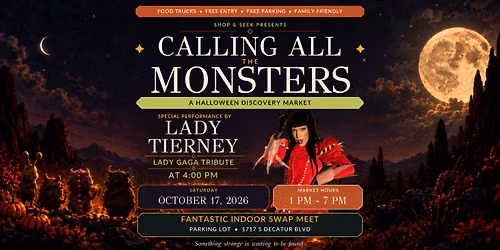 Calling All the Monsters: Free Halloween Market