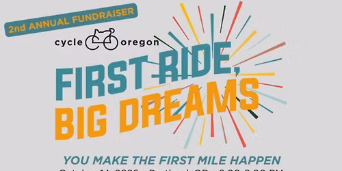 First Ride, Big Dreams Fundraiser