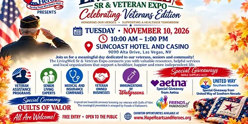 Living Well Seniors and Veterans Expo Veterans Day Celebration