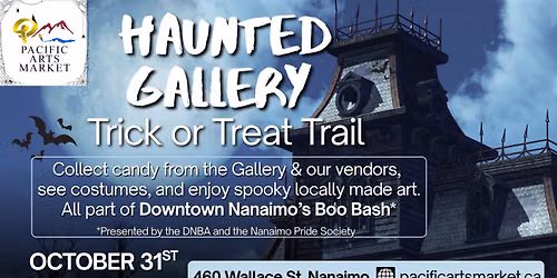 Haunted Gallery Trick\u2011or\u2011Treat Trail