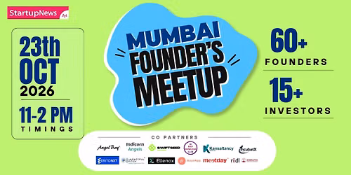 Founder's Meetup | Mumbai | 23 October 2026