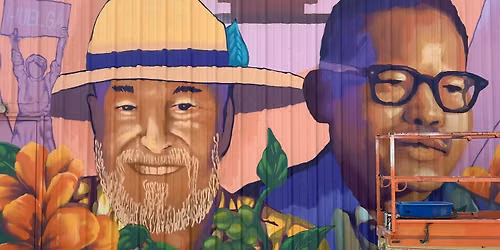 Larry Itliong &amp; Al Rojas Mural Rededication Ceremony — Community in Austin Beerworks · Austin, TX