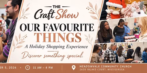 Our Favorite Things \u2014 A Curated Christmas Market & Holiday Shopping Event in Mississauga