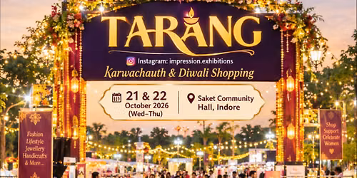 Tarang Karwachauth & Diwali Shopping